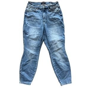 Judy Blue Skinny Fit Denim‎ Jeans Women's Size 14W Blue Stretch JB88538 32x27.5